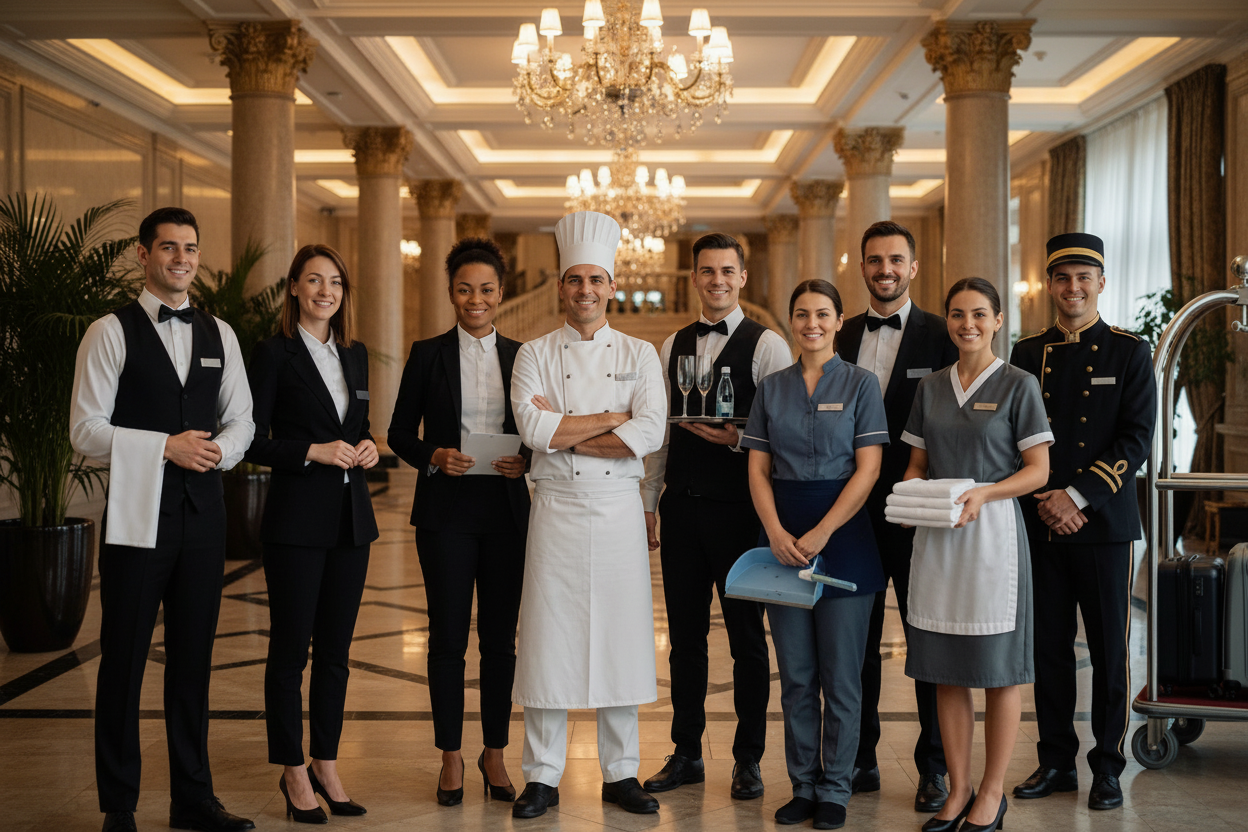 Hospitality team