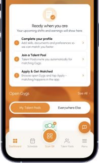 Build your profile screen