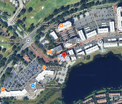 Map showing Gygler headquarters